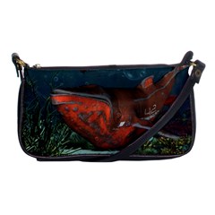 Awesome Mechanical Whale In The Deep Ocean Shoulder Clutch Bag by FantasyWorld7