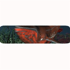 Awesome Mechanical Whale In The Deep Ocean Large Bar Mats by FantasyWorld7