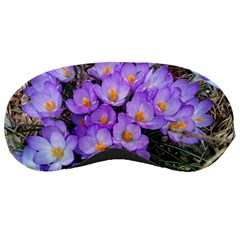 Signs Of Spring Purple Crocua Sleeping Masks by Riverwoman