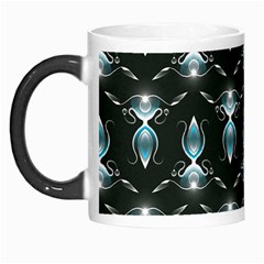 Seamless Pattern Background Black Morph Mugs by HermanTelo