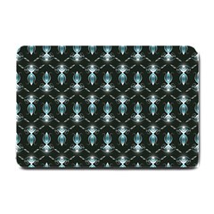 Seamless Pattern Background Black Small Doormat 