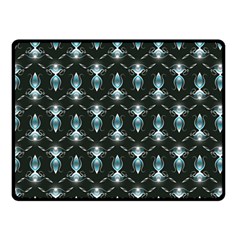 Seamless Pattern Background Black Double Sided Fleece Blanket (small) 