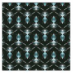 Seamless Pattern Background Black Large Satin Scarf (Square) Front