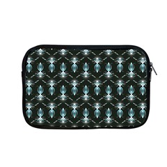 Seamless Pattern Background Black Apple Macbook Pro 13  Zipper Case