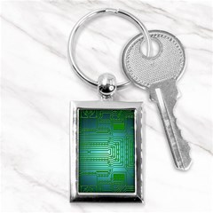 Board Conductors Circuits Key Chains (rectangle)  by HermanTelo