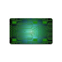 Board Conductors Circuits Magnet (name Card) by HermanTelo