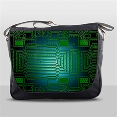 Board Conductors Circuits Messenger Bag by HermanTelo