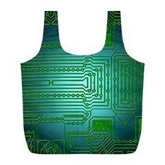 Board Conductors Circuits Full Print Recycle Bag (l)