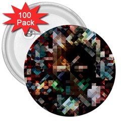 Abstract Texture Desktop 3  Buttons (100 Pack)  by HermanTelo