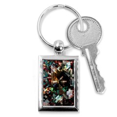 Abstract Texture Desktop Key Chains (rectangle)  by HermanTelo