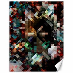 Abstract Texture Desktop Canvas 12  X 16 