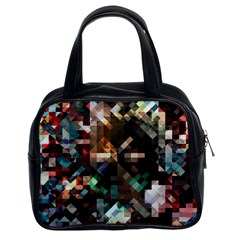 Abstract Texture Desktop Classic Handbag (two Sides) by HermanTelo