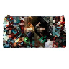 Abstract Texture Desktop Pencil Cases by HermanTelo