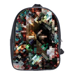 Abstract Texture Desktop School Bag (large) by HermanTelo