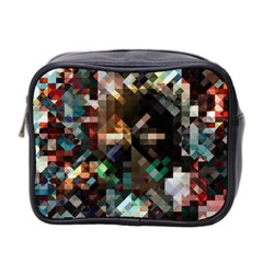 Abstract Texture Desktop Mini Toiletries Bag (two Sides)