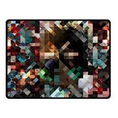 Abstract Texture Desktop Fleece Blanket (small)