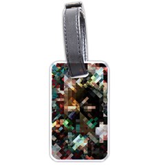 Abstract Texture Desktop Luggage Tags (one Side)  by HermanTelo