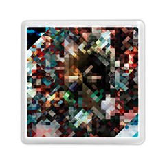 Abstract Texture Desktop Memory Card Reader (square)