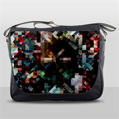 Abstract Texture Desktop Messenger Bag