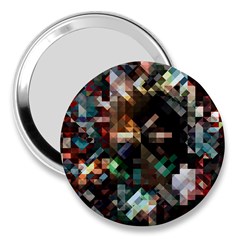 Abstract Texture Desktop 3  Handbag Mirrors by HermanTelo