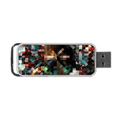 Abstract Texture Desktop Portable Usb Flash (one Side)