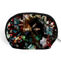 Abstract Texture Desktop Accessory Pouch (medium)