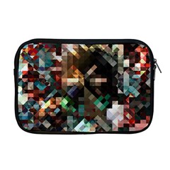 Abstract Texture Desktop Apple Macbook Pro 17  Zipper Case by HermanTelo