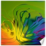 Abstract Pattern Lines Wave Canvas 16  x 16  15.2 x15.41  Canvas - 1