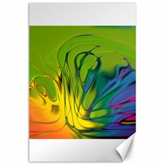 Abstract Pattern Lines Wave Canvas 24  X 36  by HermanTelo