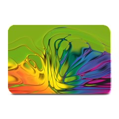 Abstract Pattern Lines Wave Plate Mats