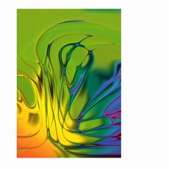 Abstract Pattern Lines Wave Large Garden Flag (two Sides) by HermanTelo