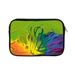 Abstract Pattern Lines Wave Apple iPad Mini Zipper Cases Front