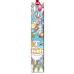 Anthropomorphic Flower Floral Plant Large Book Marks by HermanTelo