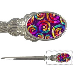 Abstract Background Spiral Colorful Letter Opener by HermanTelo