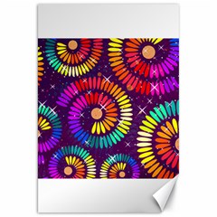 Abstract Background Spiral Colorful Canvas 20  X 30 