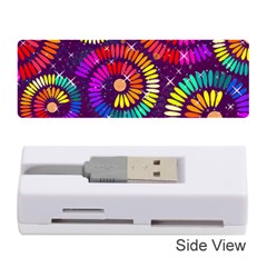 Abstract Background Spiral Colorful Memory Card Reader (stick)