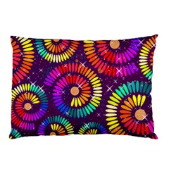 Abstract Background Spiral Colorful Pillow Case (two Sides)