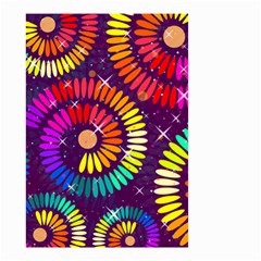 Abstract Background Spiral Colorful Small Garden Flag (two Sides)