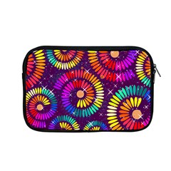 Abstract Background Spiral Colorful Apple Macbook Pro 13  Zipper Case