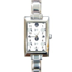 Apples Pears Continuous Rectangle Italian Charm Watch by HermanTelo