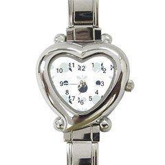 Apples Pears Continuous Heart Italian Charm Watch by HermanTelo