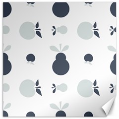 Apples Pears Continuous Canvas 12  X 12  by HermanTelo