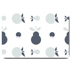 Apples Pears Continuous Large Doormat  by HermanTelo