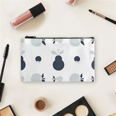 Apples Pears Continuous Cosmetic Bag (small) by HermanTelo