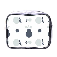 Apples Pears Continuous Mini Toiletries Bag (one Side)