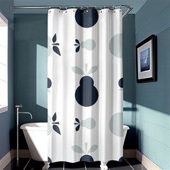 Apples Pears Continuous Shower Curtain 36  X 72  (stall) 