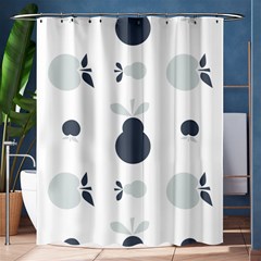 Apples Pears Continuous Shower Curtain 60  X 72  (medium)  by HermanTelo