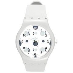 Apples Pears Continuous Round Plastic Sport Watch (m) by HermanTelo