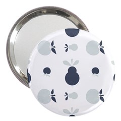 Apples Pears Continuous 3  Handbag Mirrors by HermanTelo