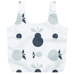 Apples Pears Continuous Full Print Recycle Bag (xl)